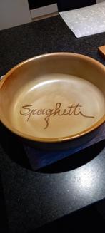 spaghetti serveerkom, Ophalen, Zo goed als nieuw, Aardewerk, Kom(men)
