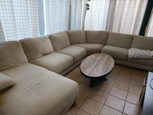 Canapé d'angle, Huis en Inrichting, Fauteuils, Gebruikt, Stof, Ophalen