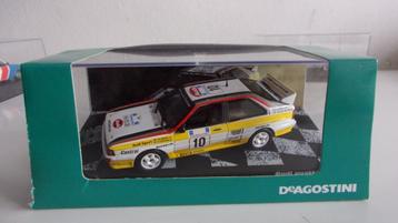 AUDI QUATTRO A2 BLOMQVIST ACROPOLE 84.De AGOST. 1/43 NEUVE. beschikbaar voor biedingen
