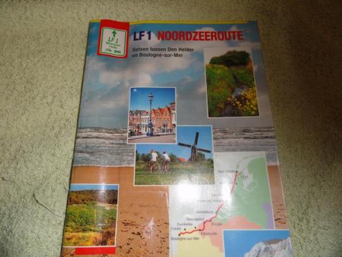 LF 1 NOORDZEE FIETSROUTE, Livres, Guides touristiques, Utilisé, Guide de balades à vélo ou à pied, Benelux, Enlèvement