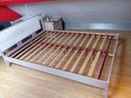 Tweepersoonsbed met boxsprings en matras van 1,40 m, Huis en Inrichting, Slaapkamer | Bedden, Ophalen of Verzenden