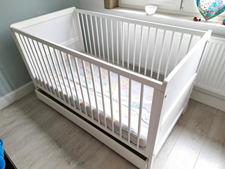 Petite Amélie peuterbed 170 cm incl. matras en beddengoed., Kinderen en Baby's, Kinderkamer | Complete kinderkamers, Gebruikt