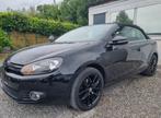 VW GOLF 1.2 TSI CABRIOLET 2013 AIRCO GPS PRIJS 6900 EURO, Euro 5, Zwart, Cabriolet, Zwart