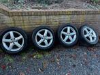 4 VW Audi SKODA SEAT 16 inch 5*112 velgen + winterbanden, Ophalen, 16 inch, Winterbanden, Band(en)