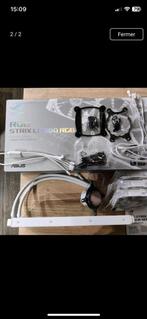 Watercooling asus rog strix lc 360 rgb white édition !!