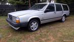 Volvo 740 stationwagen Diesel uit 1989, Auto's, Volvo, Stof, Particulier, Zilver of Grijs, 6 cilinders