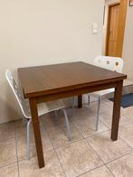 Eettafel en twee stoelen Ikea, Huis en Inrichting, Tafels | Eettafels, Ophalen, Gebruikt