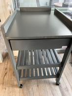 Verschoontafel Troll grijs met wieltjes en lade., Kinderen en Baby's, Ophalen, Gebruikt