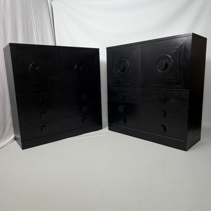 Brutalistische kasten van De Coene Frères, Antiek en Kunst, Antiek | Meubels | Kasten, Ophalen of Verzenden