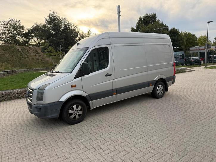VOLKSWAGEN CRAFTER 25TDI L2H2 AUTOMAAT 2010 158000KM KEURING, Auto's, Bestelwagens en Lichte vracht, Particulier, ABS, Airbags