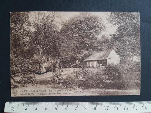 Postkaart Kluisberg Mont de l'Enclus Kluisbergen boswachter, Verzamelen, Postkaarten | België, Gelopen, Oost-Vlaanderen, 1920 tot 1940