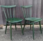 Bistrostoelen uit de jaren 1960, Huis en Inrichting, Stoelen, Twee, Overige kleuren, Ophalen of Verzenden, Hout