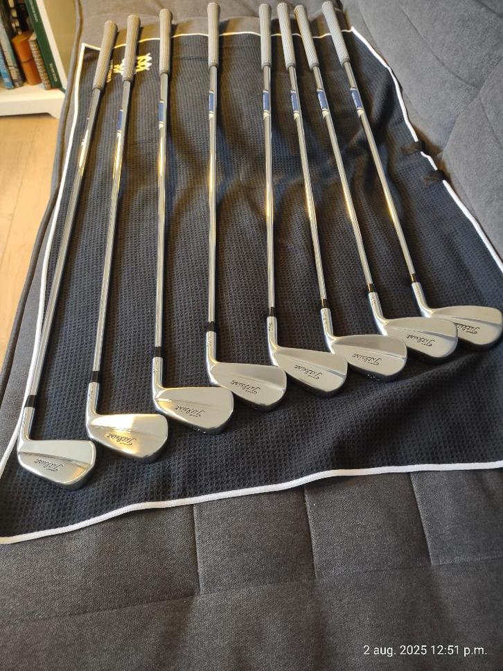 Titleist 620 MB Golf Irons Steel X-Stiff Shaft  3-PW, Sport en Fitness, Golf, Zo goed als nieuw, Set, Overige merken, Ophalen