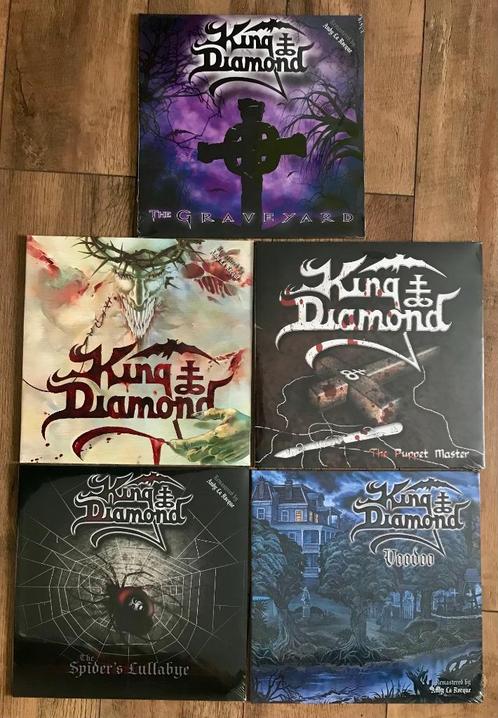 King Diamond vinyls, CD & DVD, Vinyles | Hardrock & Metal, Neuf, dans son emballage, Enlèvement ou Envoi