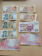 oude belgische bankbiljetten, Ophalen