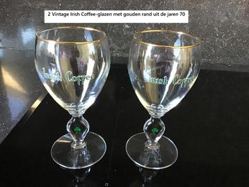 2 irish coffee glazen beschikbaar voor biedingen
