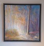 groot en mooi ingekaderd schilderij, Antiek en Kunst, Ophalen