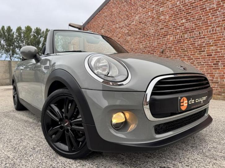 Mini cooper cabrio "FULL-option" 80 000km/oh-boek/GARANTIE, Auto's, Mini, Bedrijf, Te koop, Cabrio, ABS, Airbags, Airconditioning