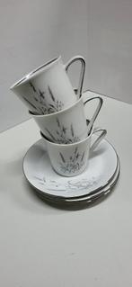 Sacs et soucoupes en porcelaine BAVARIA pour 3 personnes, Enlèvement ou Envoi