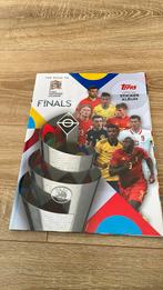 The road to uefa nations league finals topps sticker album, Gebruikt, Ophalen of Verzenden, Meerdere stickers