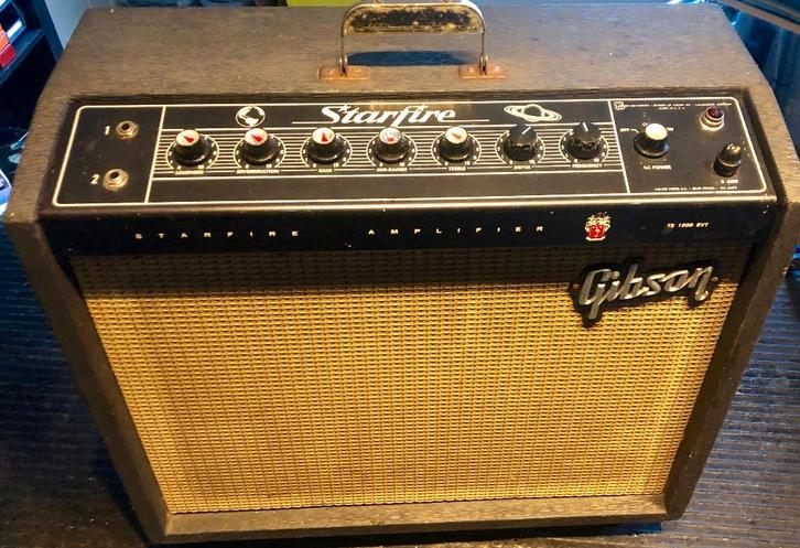 Vintage 1964 Gibson Starfire amp, Muziek en Instrumenten, Versterkers | Bas en Gitaar, Gebruikt, Gitaar, Minder dan 50 watt, Ophalen