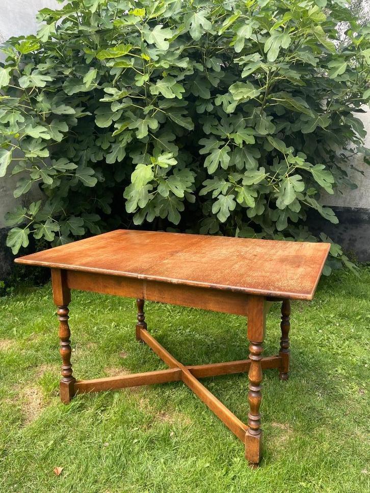 Hitchcock uitschuifbare eettafel, Antiek en Kunst, Antiek | Meubels | Tafels, Ophalen