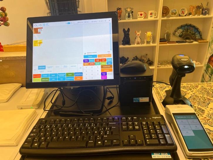 PERIMATIC OVA-150C SAGA kassasysteem, Computers en Software, Overige Computers en Software, Zo goed als nieuw, Ophalen