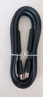 NIEUW 4x Distributiekabel zwart  Coax cable  €5/stuk, Audio, Tv en Foto, Overige Audio, Tv en Foto, Ophalen