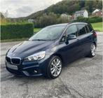 BMW SÉRIE 218D GRAND TOURER 7Pl, Auto's, Blauw, 7 zetels, Leder, Diesel