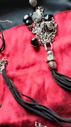 Parelmoer, zwarte parels etc., vol halskettingen, Handtassen en Accessoires, Kettingen, Ophalen, Zo goed als nieuw