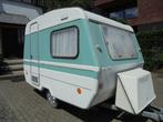 Predom N 126N,1993,3 slp/2tafels,vrtent,MTM<750kg,gn keuring, Caravans en Kamperen, Reservewiel, Standaardzit, Predom, Tot 4 meter