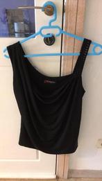 Zwart topje NIEUW, Kleding | Dames, Ophalen of Verzenden, Nieuw, Zwart, Zonder mouw
