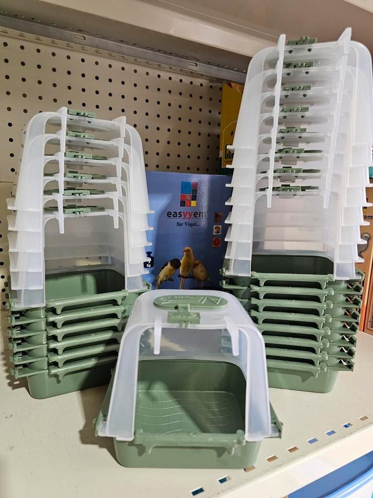 Badhuis "GROEN" ( met klem ) - Moldes Ave, Dieren en Toebehoren, Vogels | Toebehoren, Nieuw, Ophalen