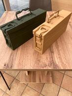 Duitse leger koffertjes 25€ per stuk beide samen 45€, Verzamelen, Militaria | Algemeen, Ophalen of Verzenden, Landmacht, Overige typen