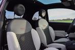 Fiat 500 1.0 Star Hybrid Bordeaux CarPlay PDC Airco Full, Auto's, Fiat, Te koop, Stadsauto, Zwart, Rood