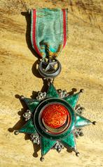 Ottomaanse zilveren medailleofficier Osmanié, Ophalen, Zilver