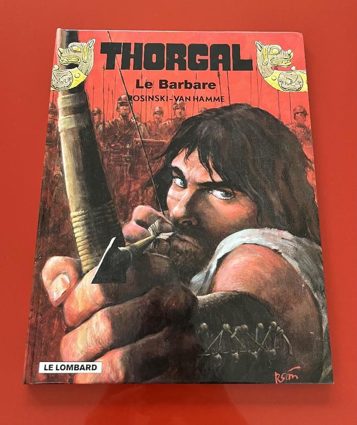 Thorgal (FR) « Le Barbare » - 1ère éd. - HC Lombard Rosinski, Livres, BD, Comme neuf, Une BD, Enlèvement ou Envoi