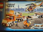 Lego city helicopter transporter 7686 (2009), Comme neuf, Ensemble complet, Lego, Enlèvement ou Envoi