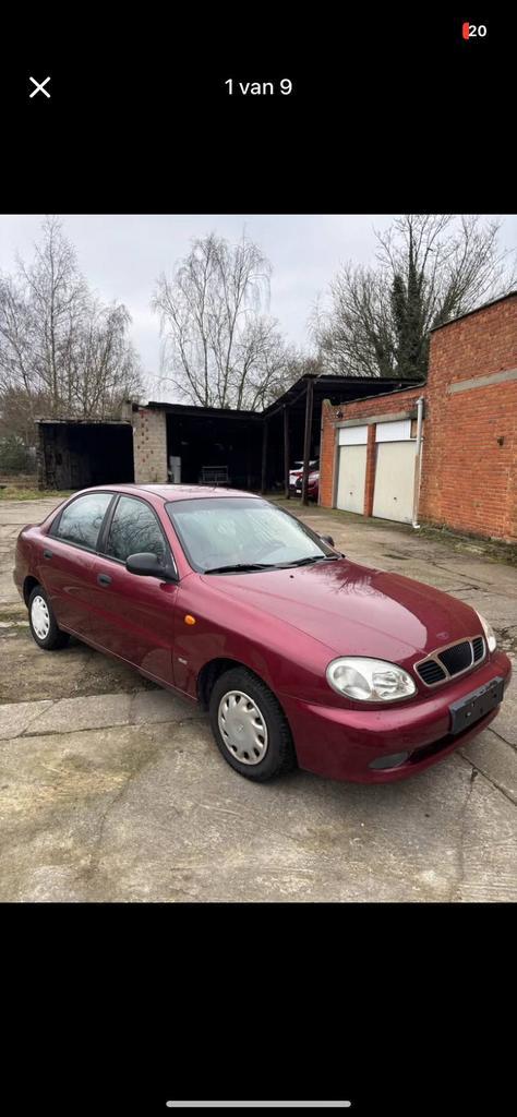 Daewoo 1.3 benzine, Auto's, Daewoo, Particulier, Lanos, Benzine, 5 deurs, Handgeschakeld, Rood, Ophalen