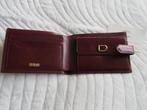 DELVAUX Nieuwe vintage bordeauxrode portemonnee met logo, Handtassen en Accessoires, Tassen | Damestassen, Verzenden