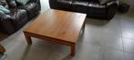 Table de salon carrée en chêne massif., Maison & Meubles, Tables | Tables de salon, Enlèvement, Chêne