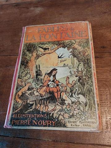 Fables de La Fontaine,  illustrations P. Noury, 1946