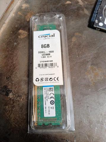 Une ddr3l de 8gb beschikbaar voor biedingen