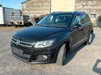 Volkswagen Tiguan, Auto's, Automaat, Zwart, Zwart, Leder