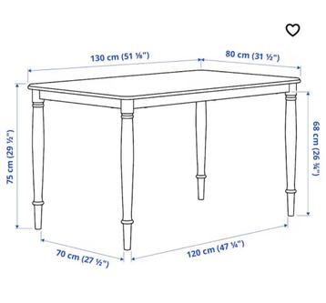 Table blanche beschikbaar voor biedingen