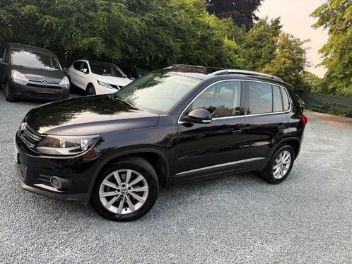 VW Tiguan 2.0TDI 140PK bruin panoramaleren dak, Auto's, Volkswagen, Bedrijf, Te koop, Tiguan, ABS, Airbags, Airconditioning, Bluetooth