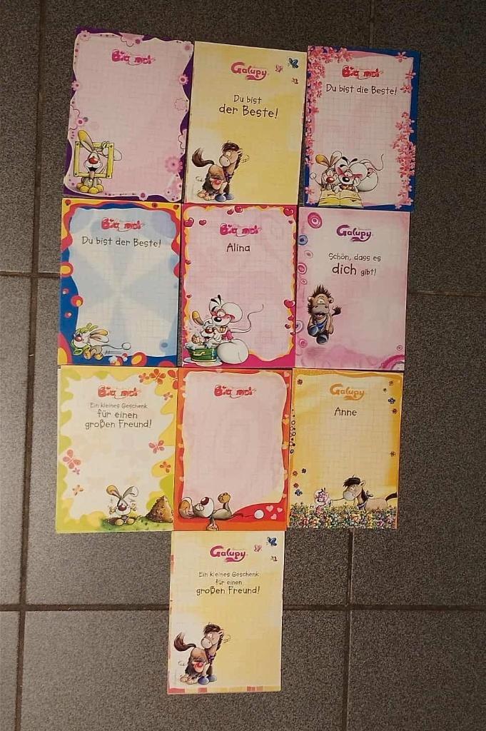 zeldzame duitse A6 diddl restblokken, Collections, Diddl, Diddl, Enlèvement ou Envoi