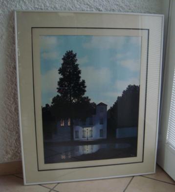 Cadre L'empire Des Lumières "MAGRITTE" beschikbaar voor biedingen