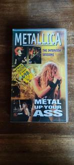 Metallica - The interview sessions VHS, Ophalen of Verzenden, Gebruikt
