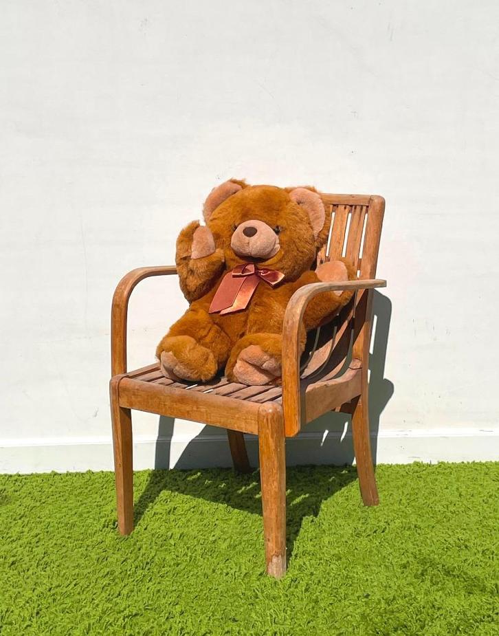 Klein fauteuil 60s ~ Vintage ~ Kinderarmstoel, Kinderen en Baby's, Kinderkamer | Tafels en Stoelen, Gebruikt, Stoel(en), Ophalen of Verzenden